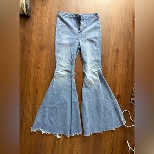 Free People Flare  Denim Jeans